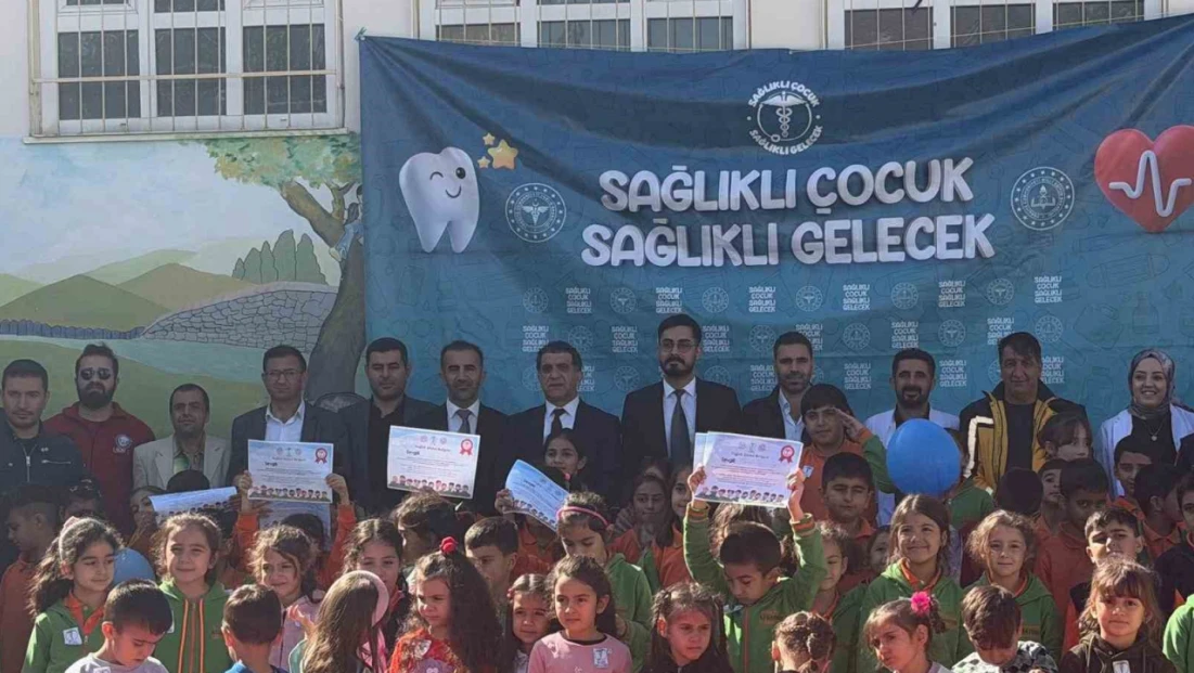 'Sağlıklı Çocuk, Sağlıklı Gelecek' programı renkli görüntüler oluşturdu
