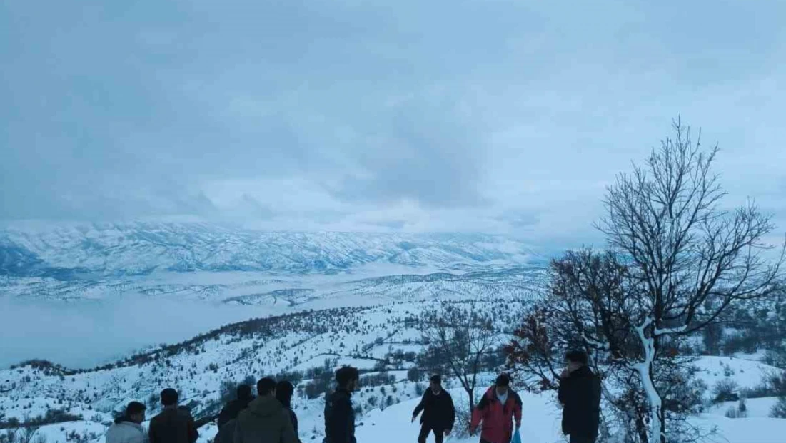 Arıcak'ta yaban hayvanları unutulmadı