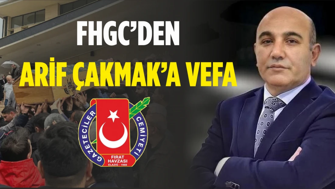 Fhgc’den Arif Çakmak’a Vefa