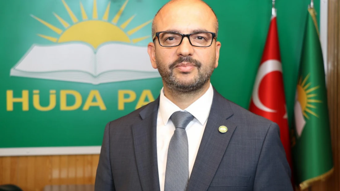 Hemşehrimiz Av. Mahmut Şahin, HÜDA PAR Genel Başkan Yardımcılığına Getirildi