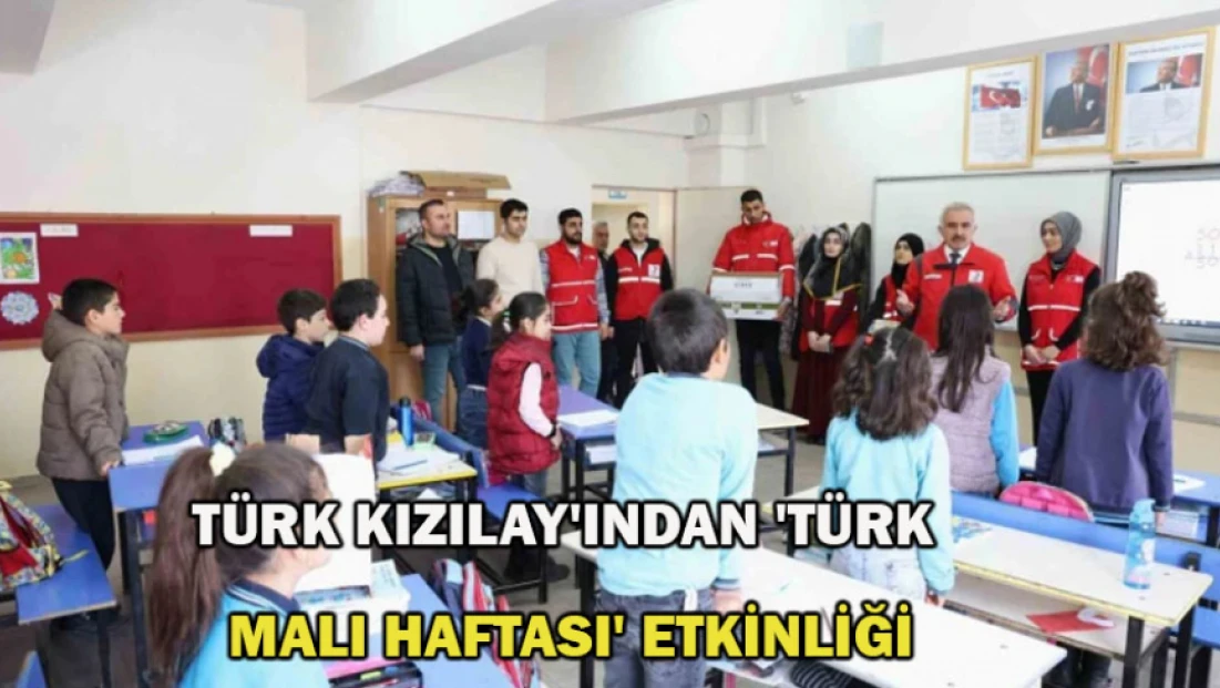 Türk Kızılay'ından 'Türk Malı Haftası’ Etkinliği