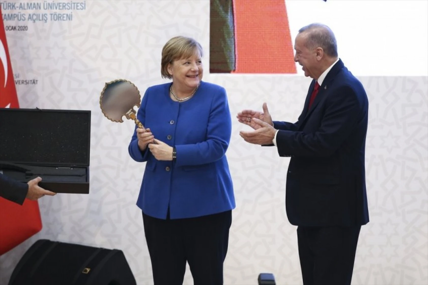 Dünden bugüne Erdoğan ile Merkel'in görüşmeleri