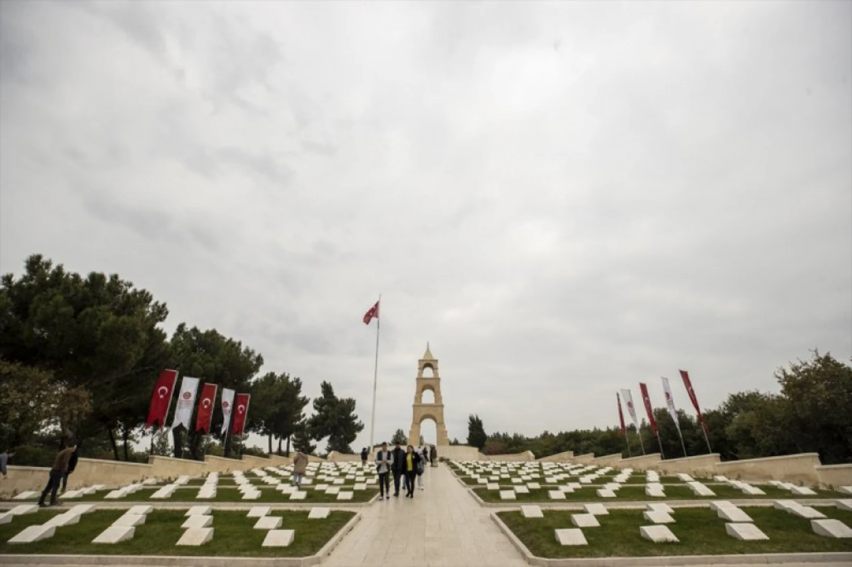 Çanakkale Savaşları Gelibolu Tarihi Alanı her yıl ziyaretçi akınına uğruyor