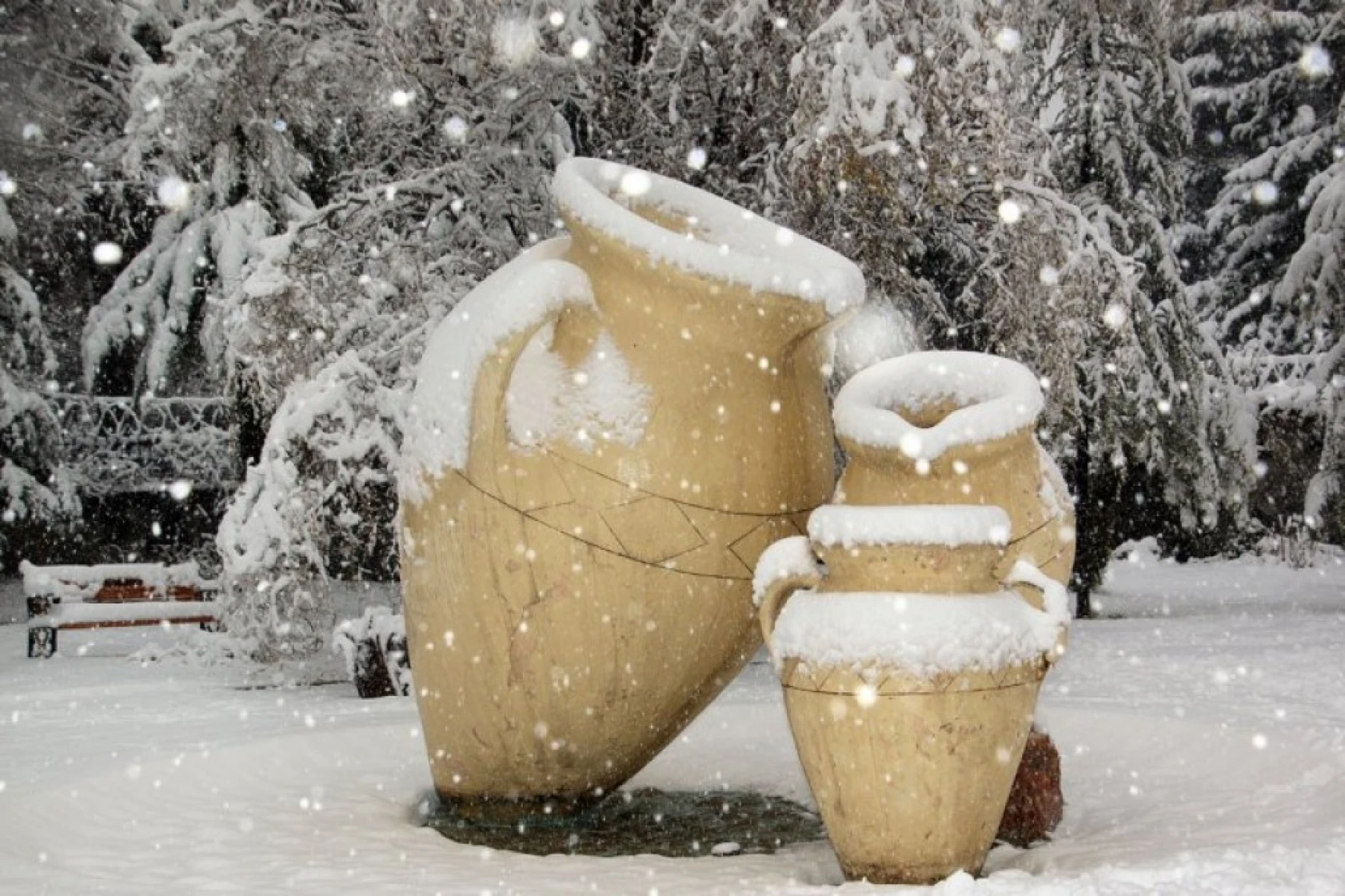 Elazığ'da Kış Görüntüleri