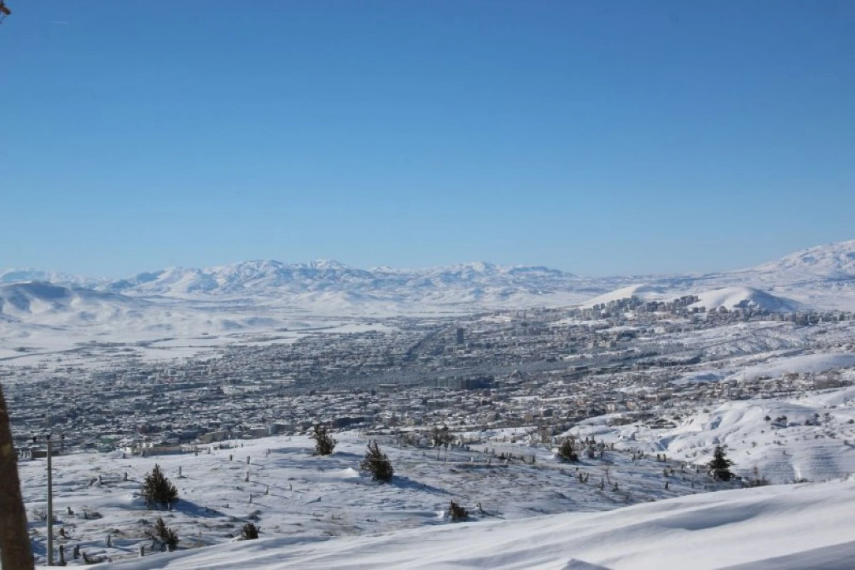 Elazığ'da Kış Görüntüleri