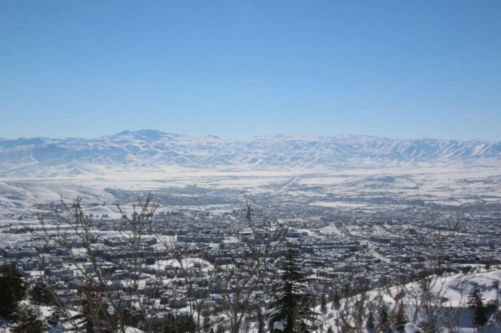 Elazığ'da Kış Görüntüleri