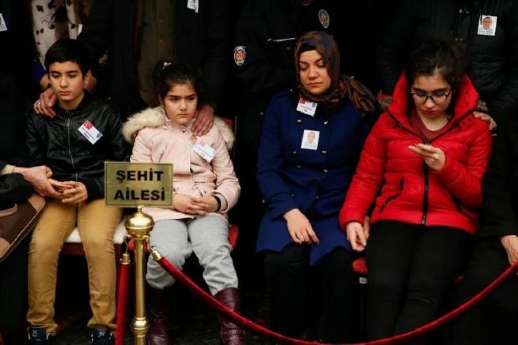 Kahraman babaya en acı veda..