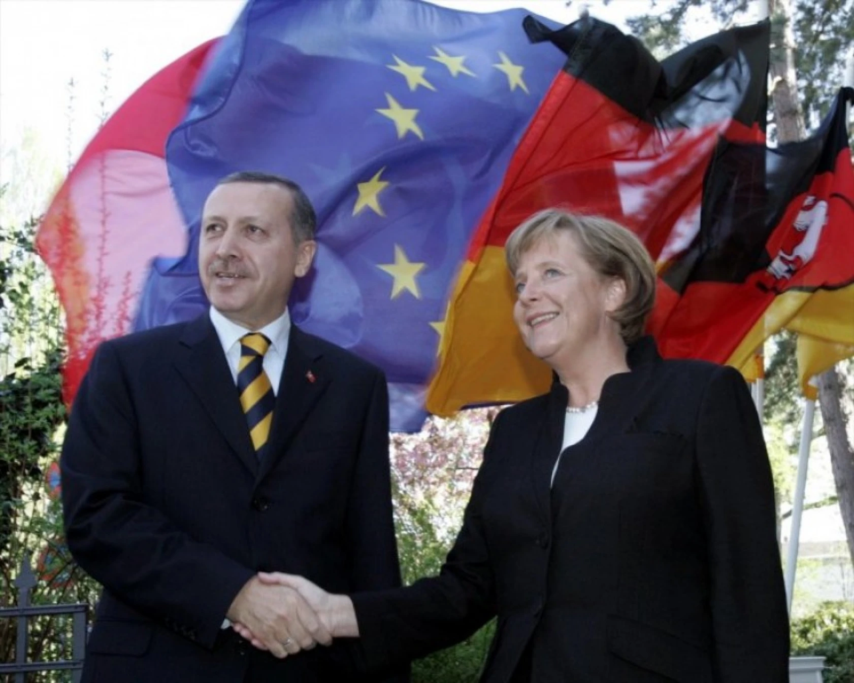 Dünden bugüne Erdoğan ile Merkel'in görüşmeleri