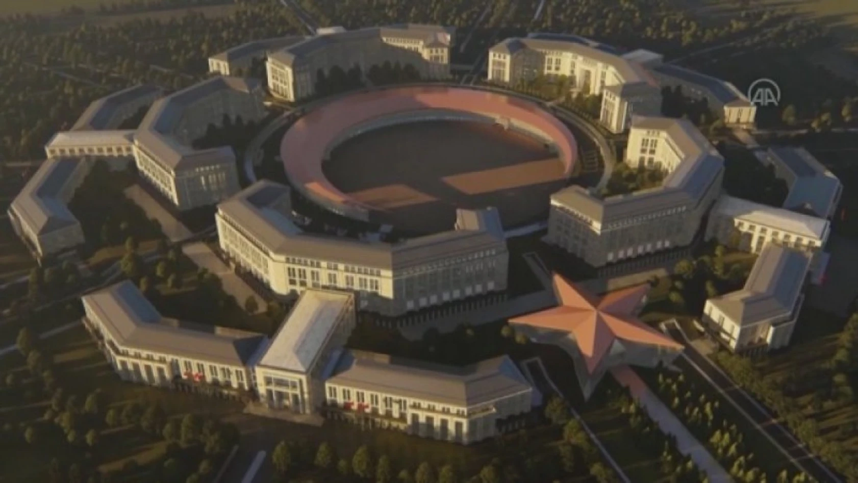 Ay Yıldız Karargahı'nın yapımına başlandı