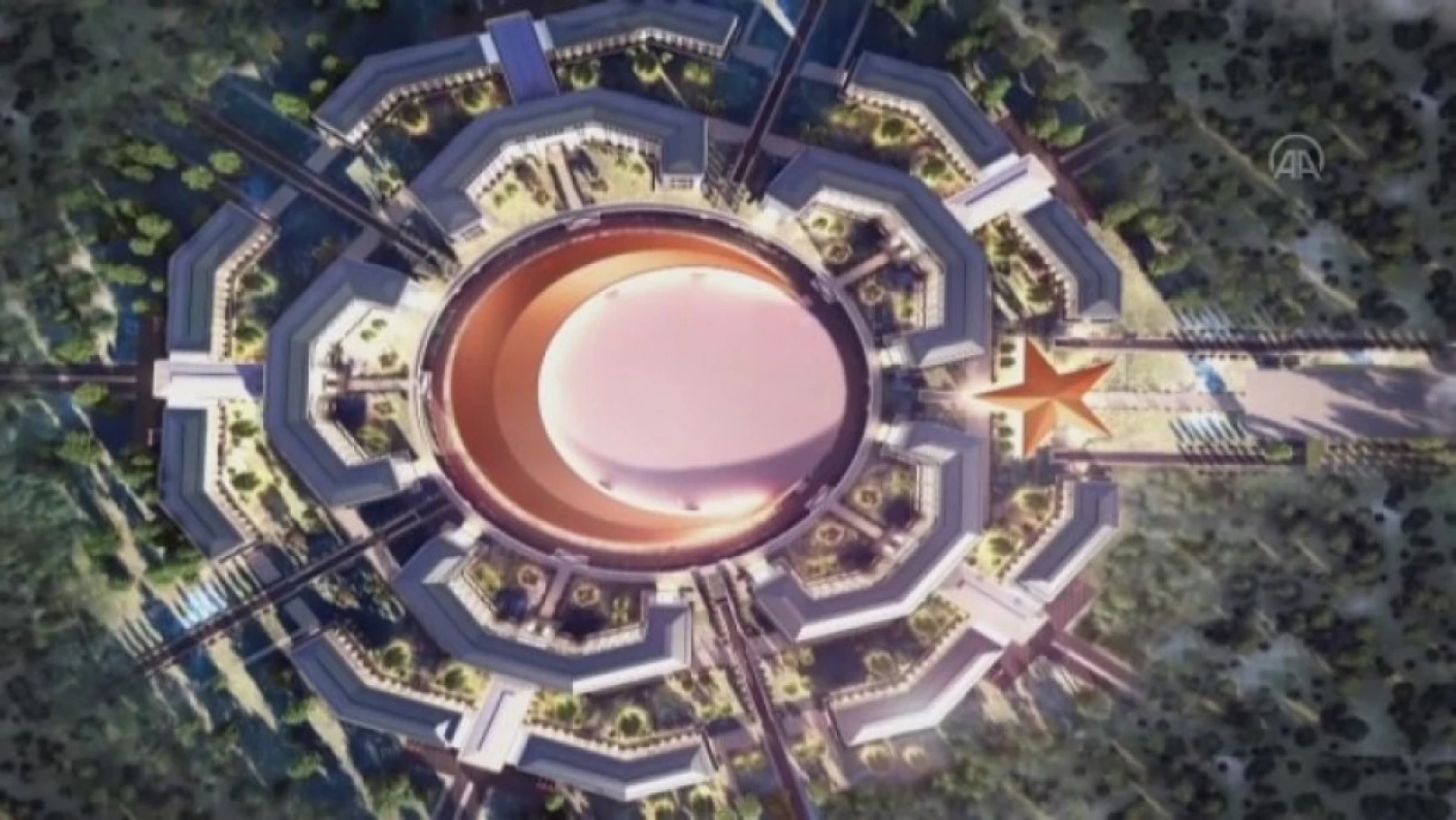 Ay Yıldız Karargahı'nın yapımına başlandı