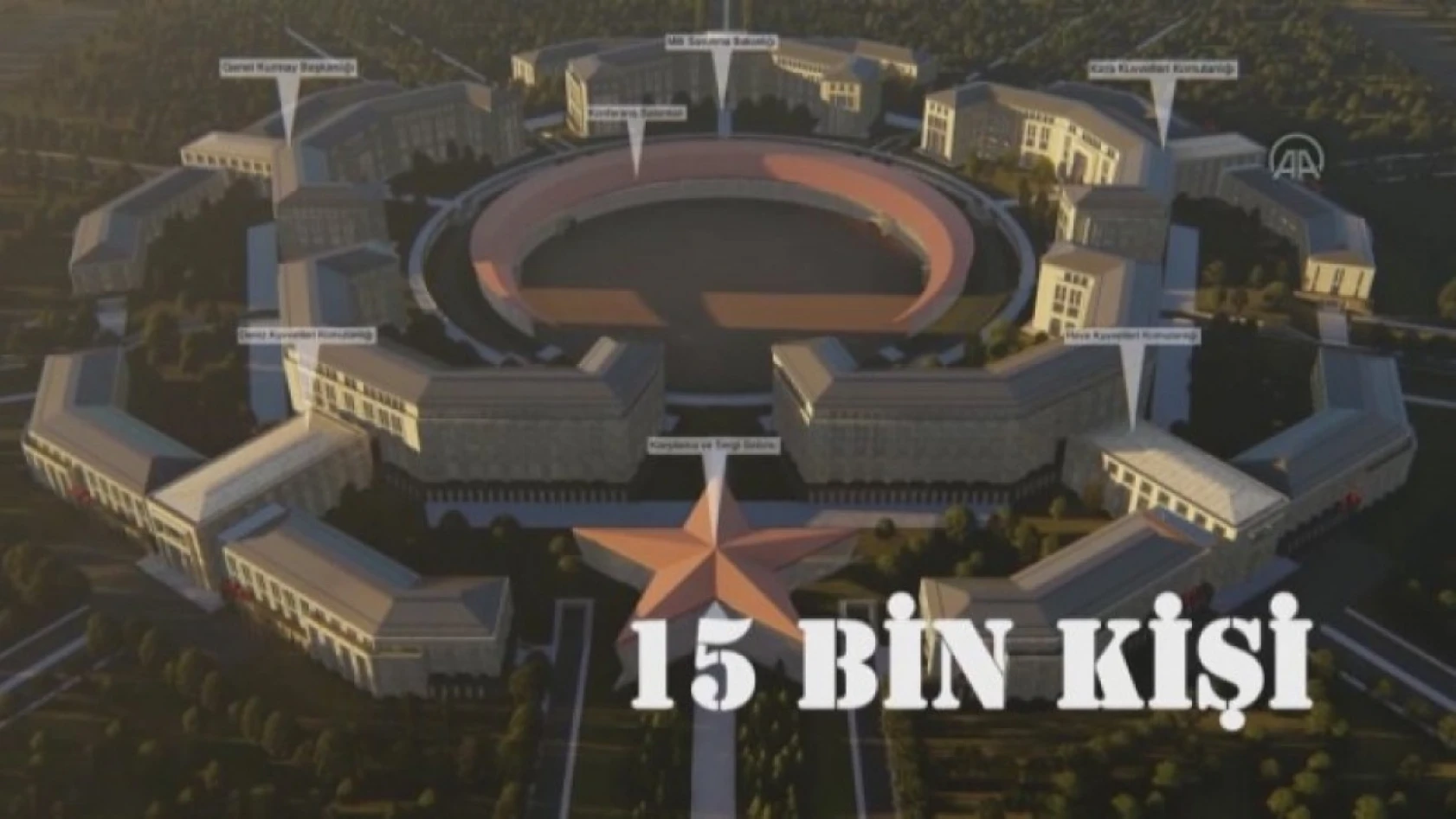 Ay Yıldız Karargahı'nın yapımına başlandı