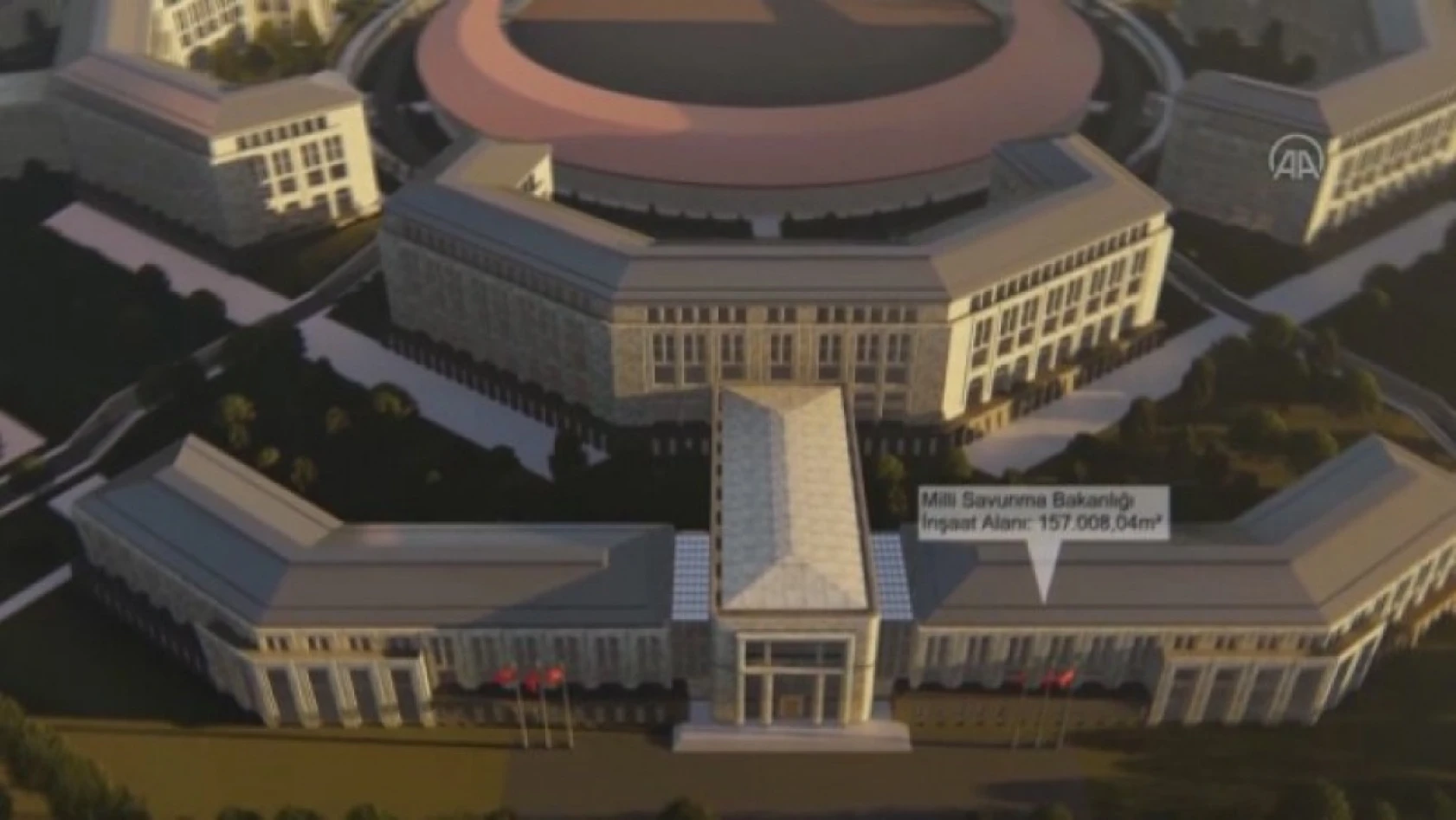 Ay Yıldız Karargahı'nın yapımına başlandı