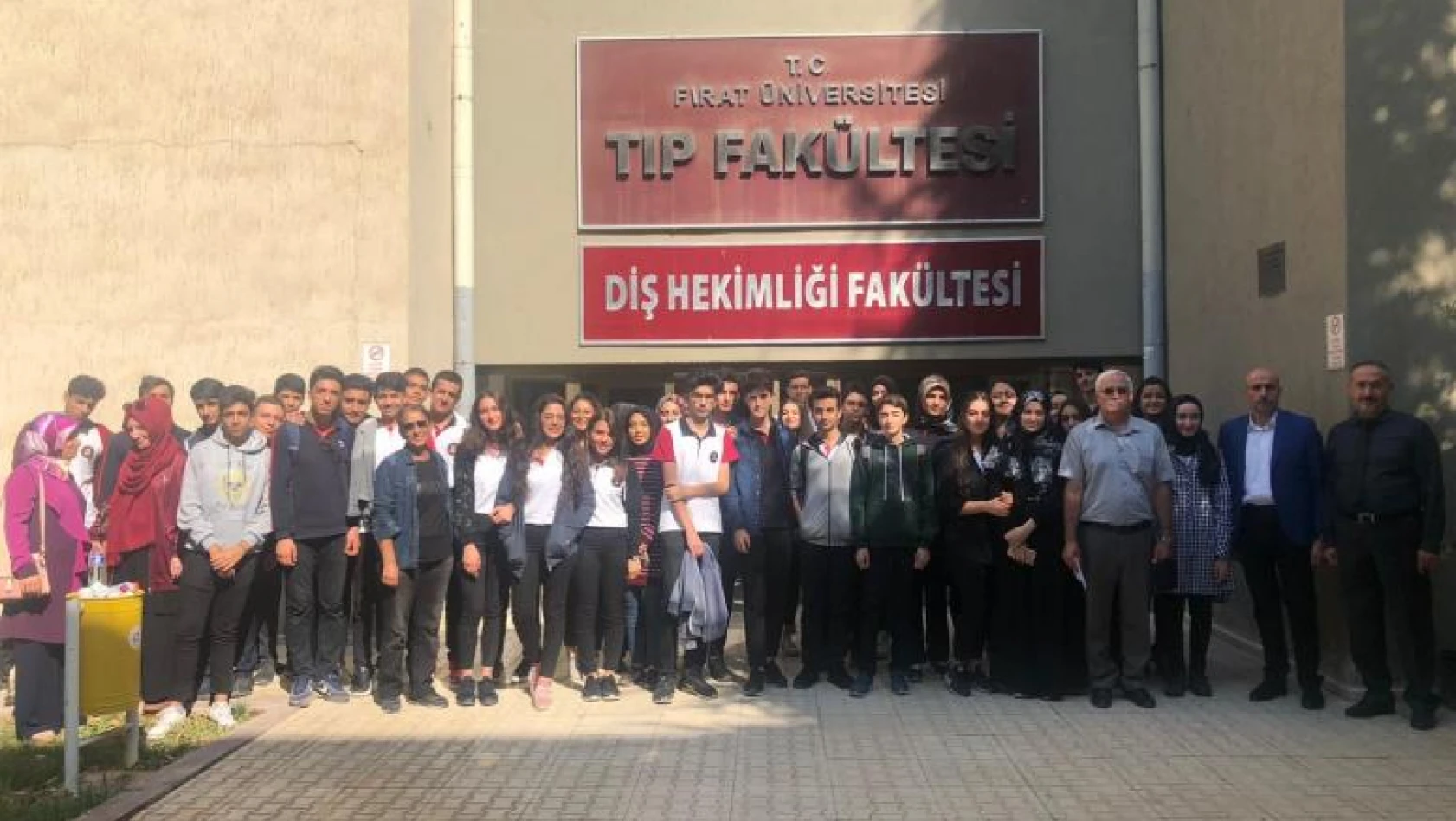 Fatih Anadolu Lisesi Öğrencileri, Fırat Üniversitesini gezdi