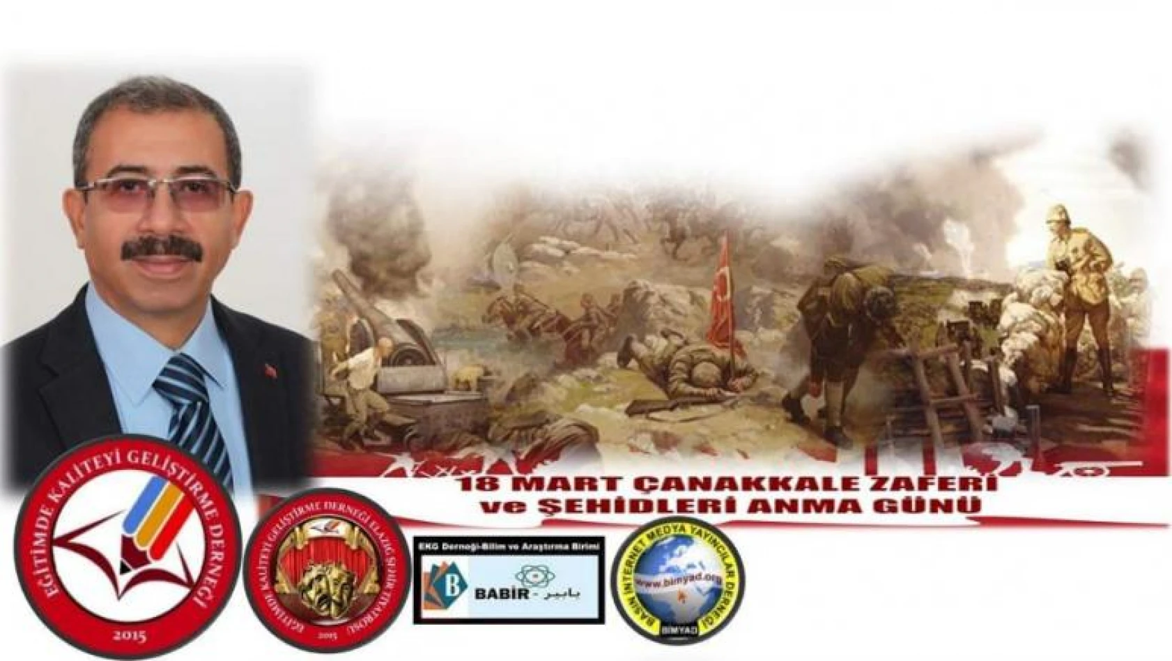 Başkan Akgün'den İstiklal Marşı Kabulü ve 18 Mart Çanakkale Zaferi Mesajı
