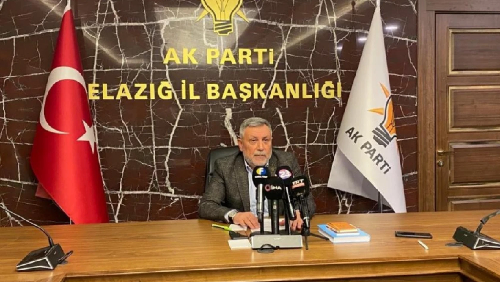 AK Parti İl Başkanı Yıldırım'dan Elazığspor'un SMS kampanyasına destek
