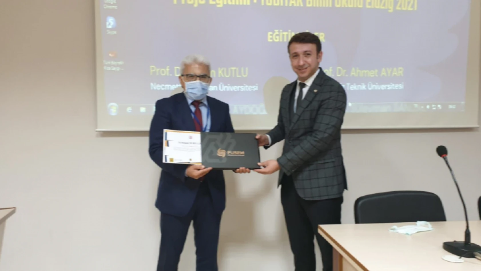 Akademik Becerilere Giriş ve Proje Yönetimi' TÜBİTAK Bilim Okulu Elazığ 2021 Eğitimleri Fırat Üniversitesi'nde Başladı.