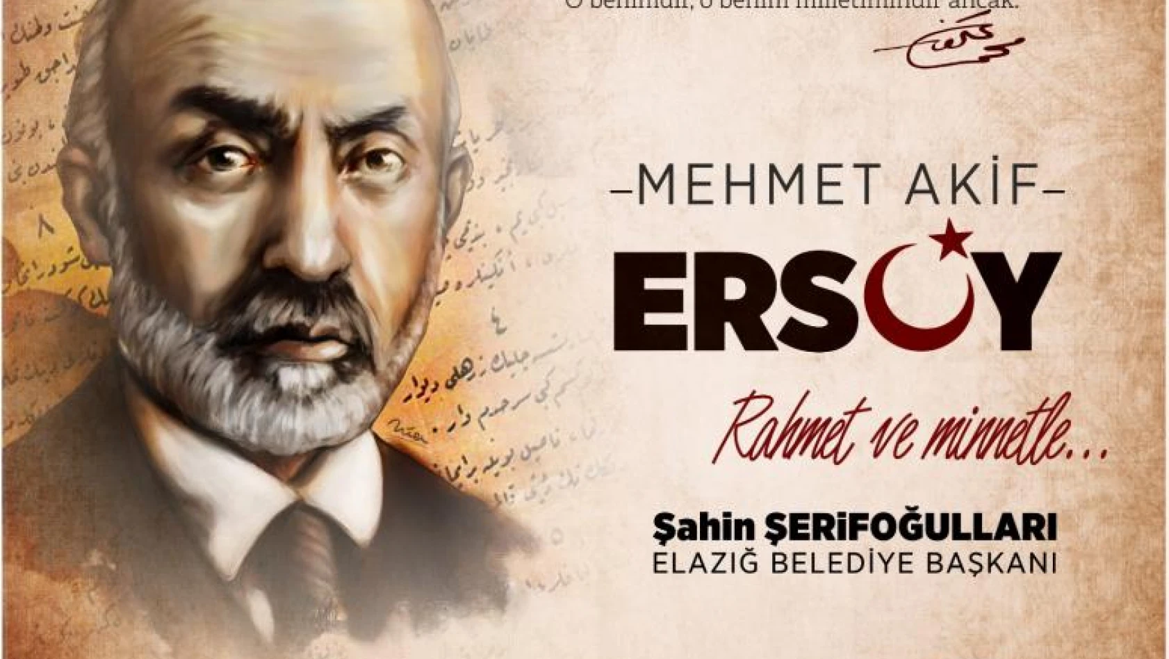 Şerifoğulları'ndan İstiklal Marşı'nın Kabulü ve Mehmet Akif Ersoy'u Anma Günü Mesajı