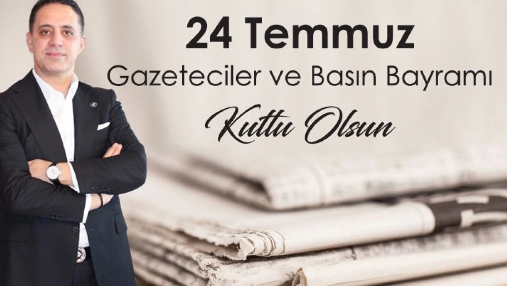 Başkan Demirci'den 24 Temmuz Gazeteciler ve Basın Bayramı Kutlama Mesajı