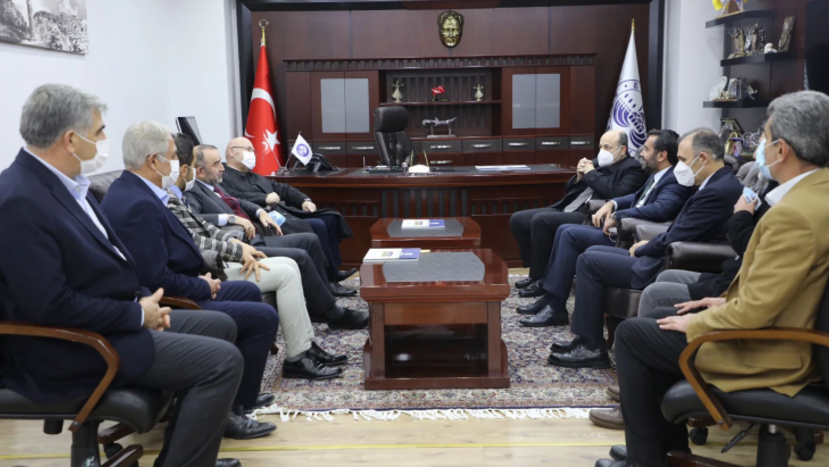 Cumhurbaşkanı Erdoğan'ın Başdanışmanlarından Başkan Şerifoğulları'na Ziyaret