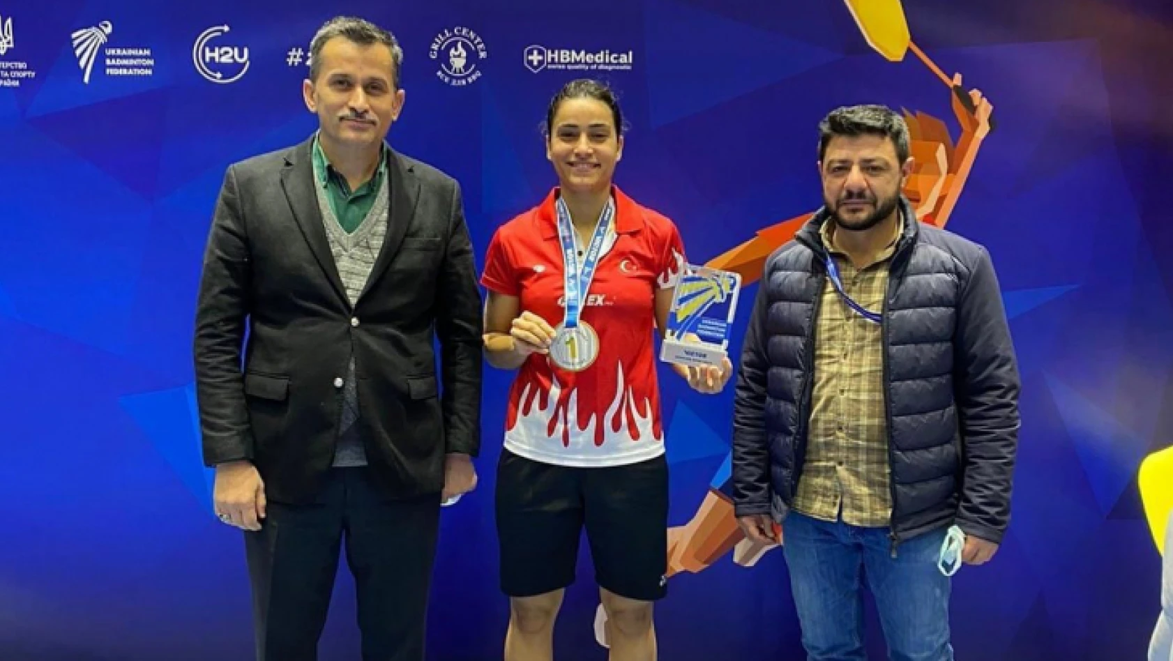 Elazığ Belediyespor Kulübü Sporcusu Aliye Demirbağ, Altın Madalya Kazandı
