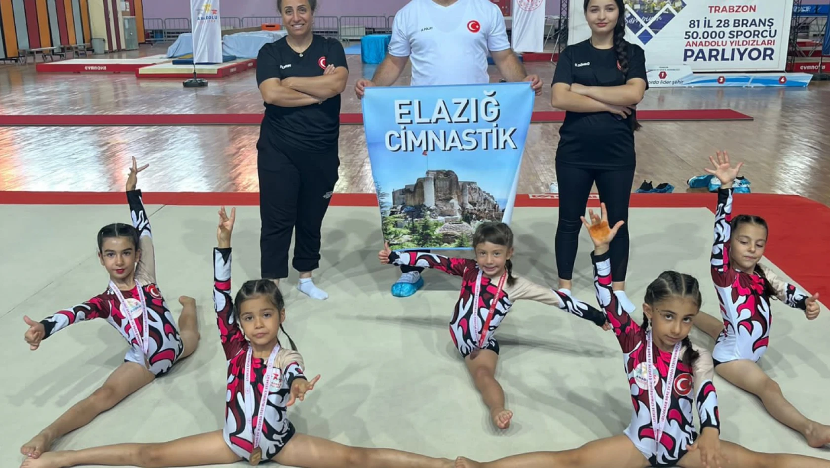 Elazığ Cimnastik Kadrosu Mersin'de