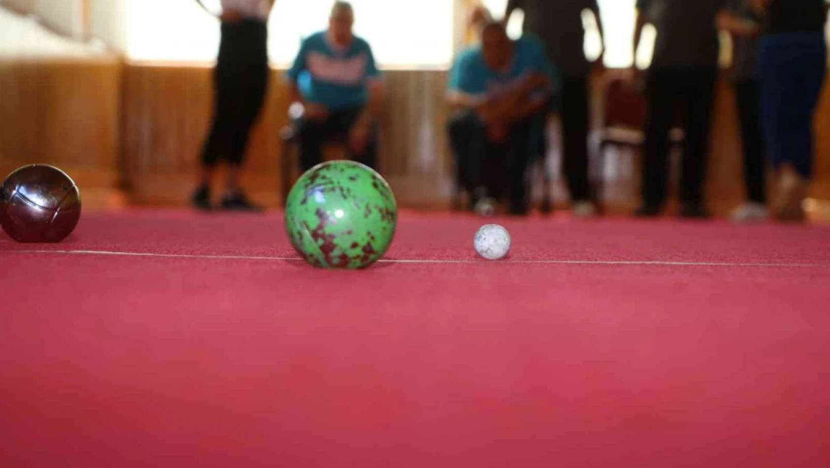 Elazığ'da 'Yetişkin Gençler Bocce Turnuvası' bölge müsabakaları sürüyor