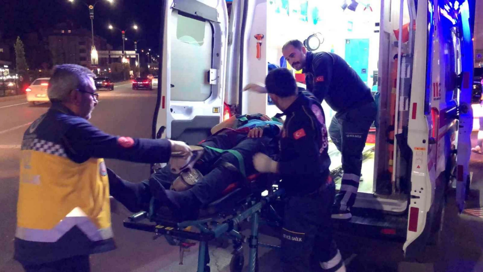 Elazığ'da aracın çarptığı bisikletli yaralandı