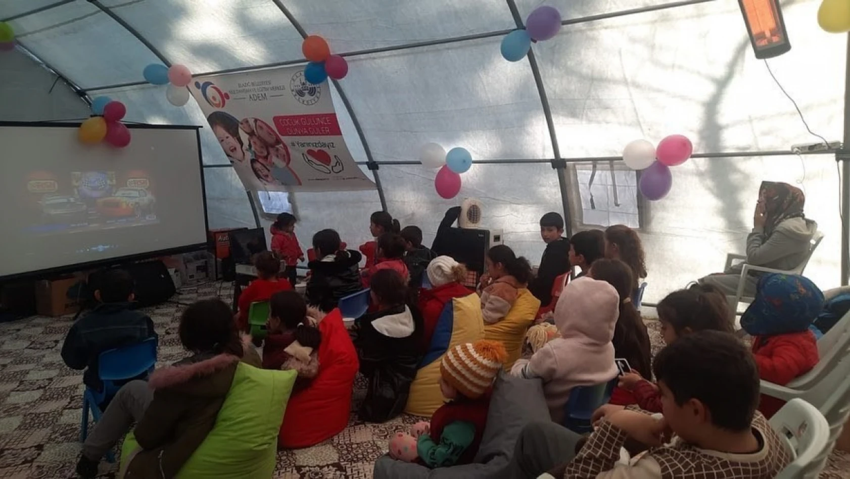 Elazığ'da depremzede çocuklara yönelik etkinlik