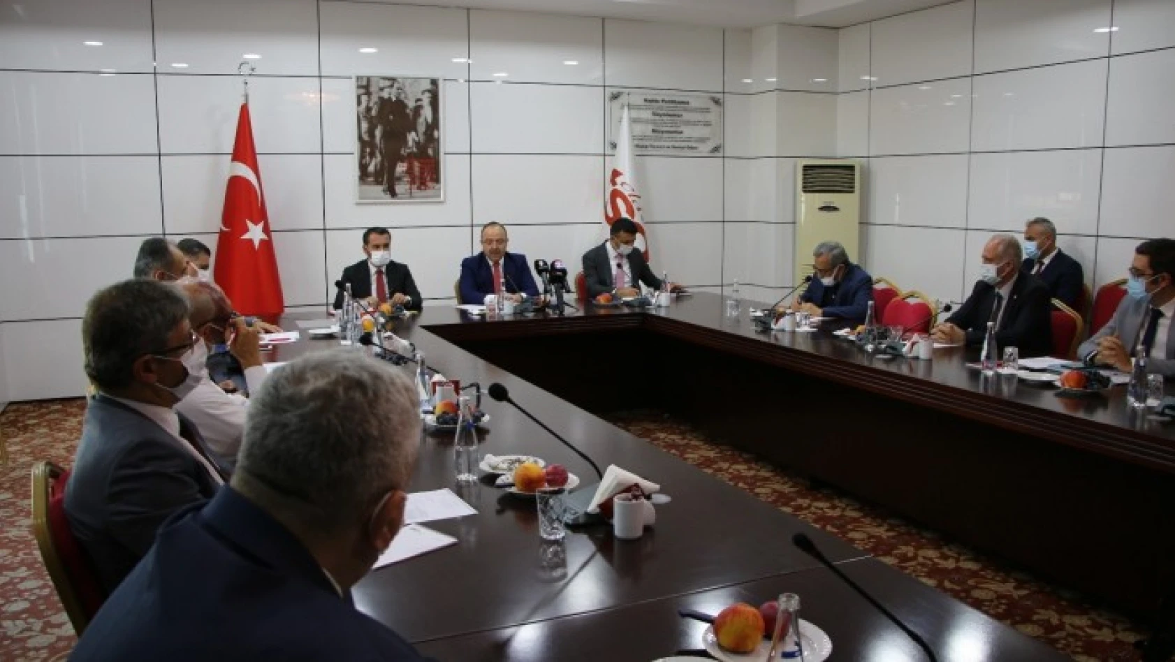 Elazığ'da Kamu-Üniversite-Sanayi İşbirliği İl Planlama ve Geliştirme Kurulu dönem toplantısı