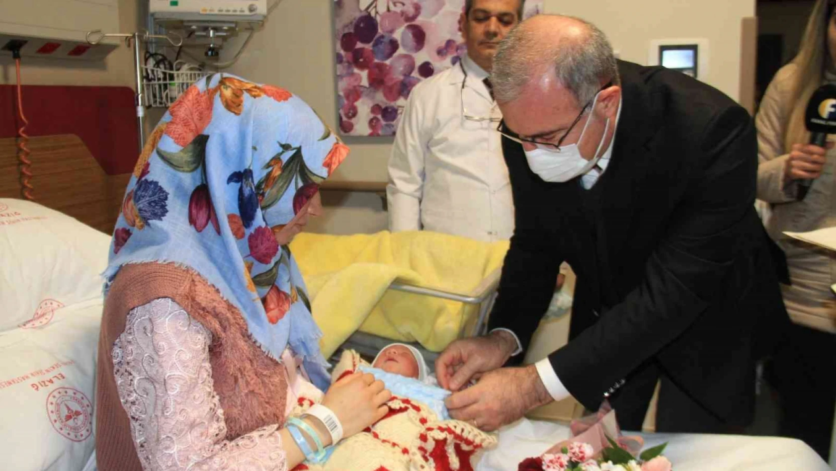 Elazığ'da yeni yılda 3 bebek dünyaya geldi