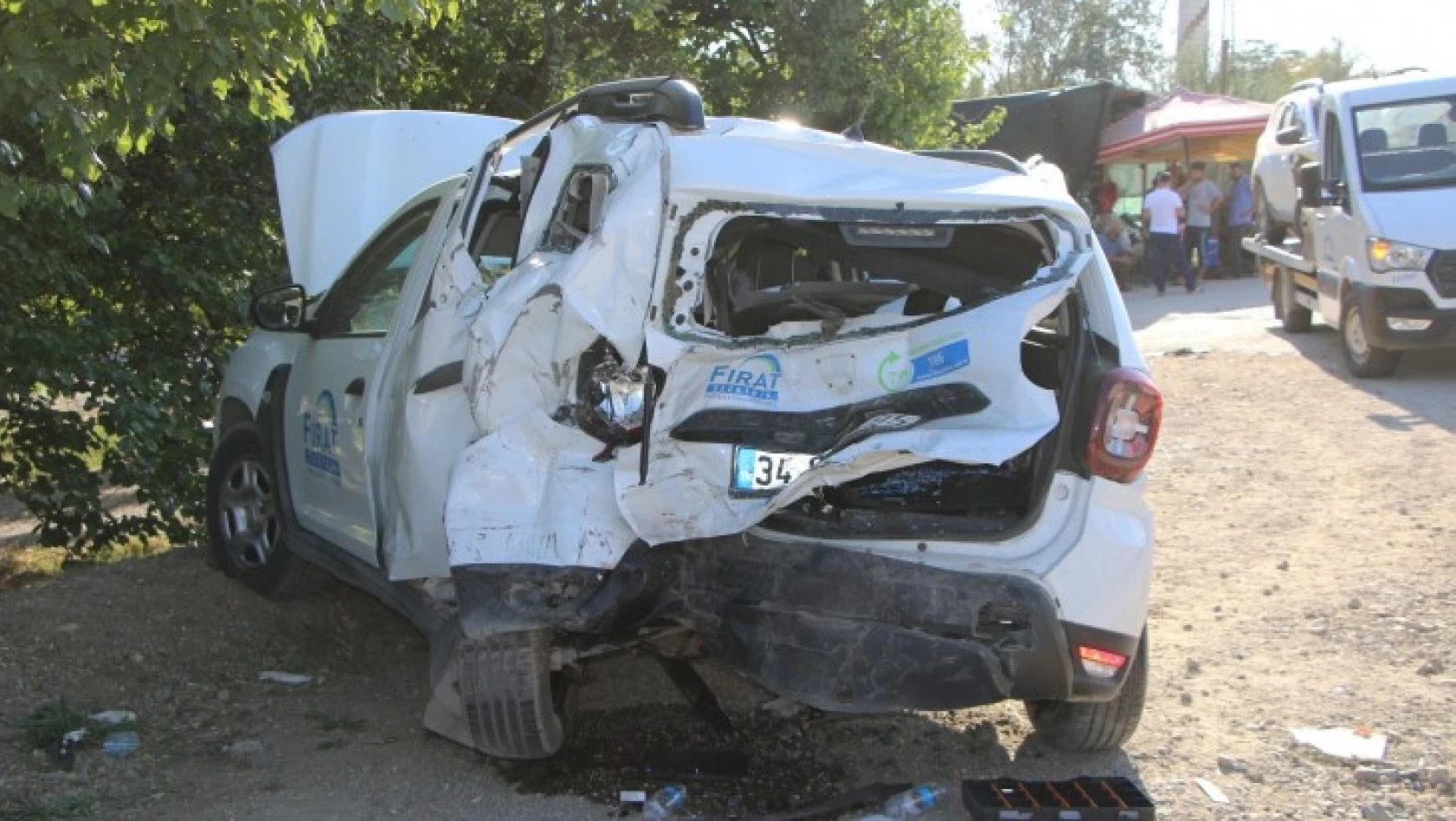 Elazığ'da zincirleme trafik kazası: 8 yaralı