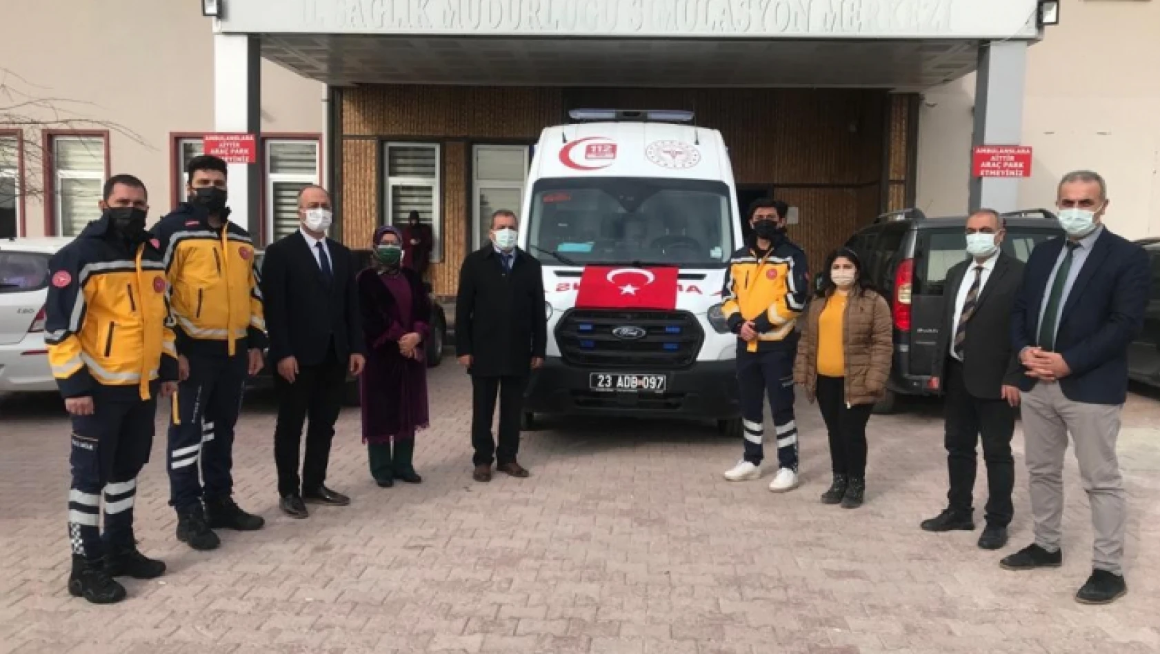 Elazığ'daki ambulans sayısı 64 oldu