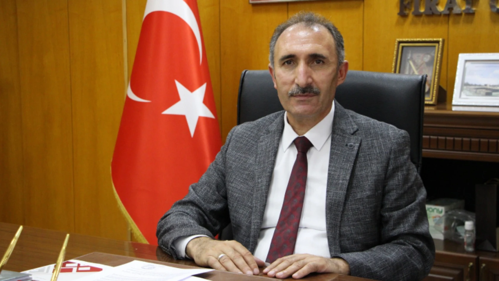 Fırat Üniversitesi Rektörü Prof. Dr. Fahrettin Göktaş'ın 29 Ekim Cumhuriyet Bayramı Mesajı