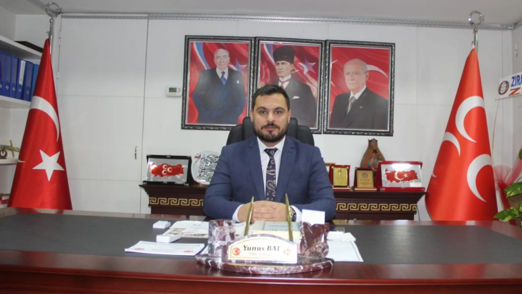 MHP Elazığ İl Başkanı Yunus Bal'dan 30 Ağustos Zafer Bayramı Mesajı