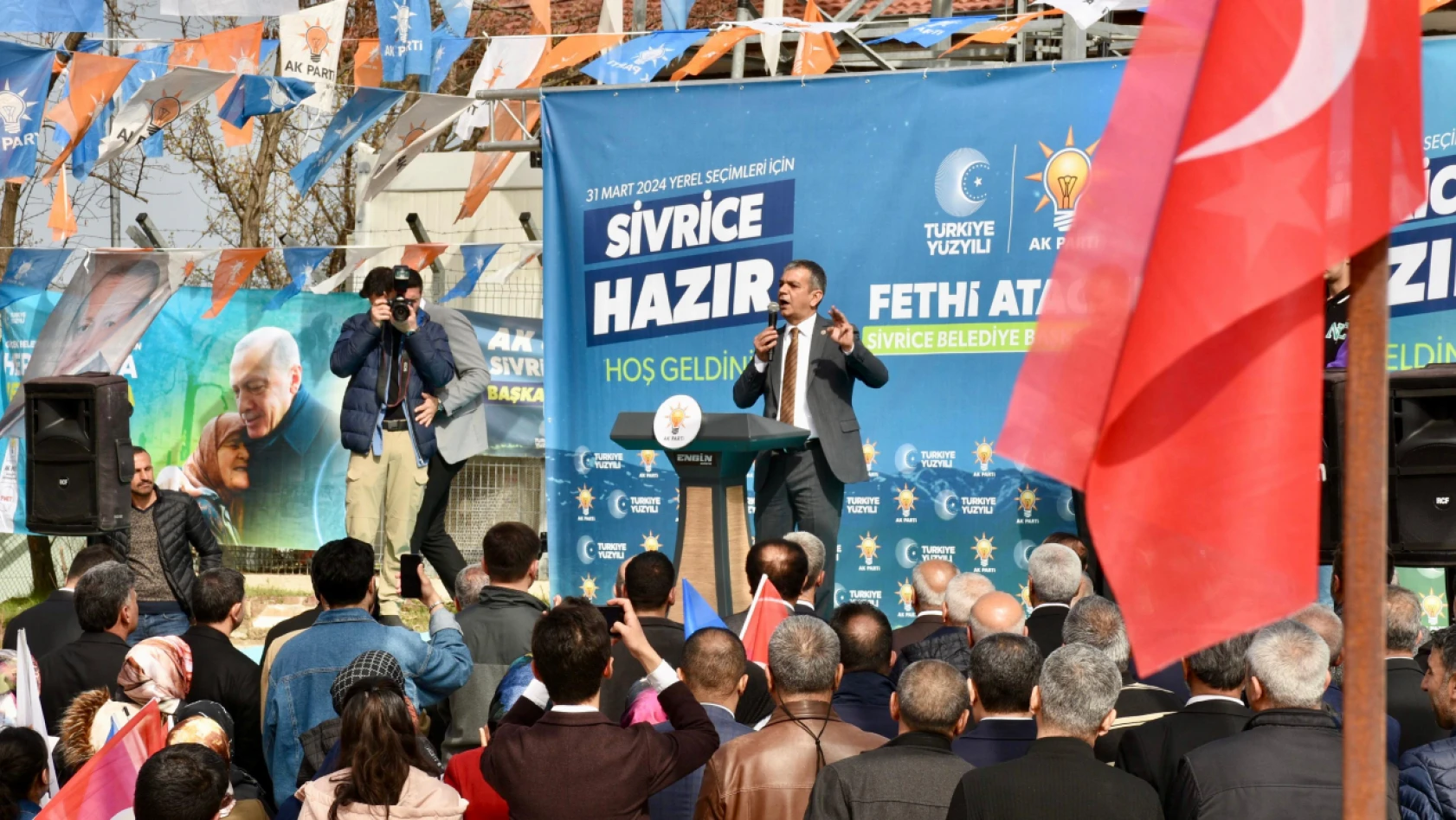 Sivrice'de AK Parti Rüzgarı