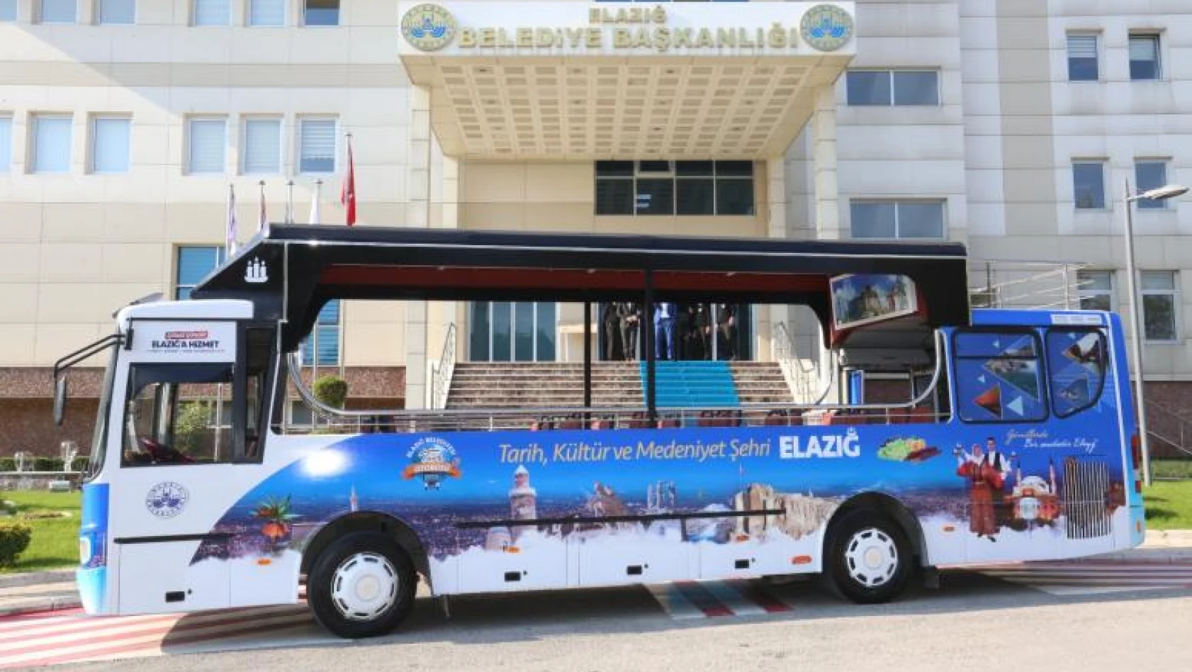Elazığ Belediyesi Tur Otobüsü Hizmette