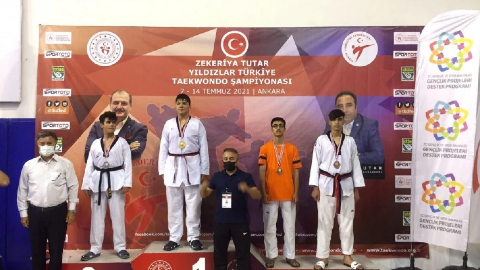 Türkiye Taekwondo Şampiyonasında Elazığlı sporcu 3'üncü oldu