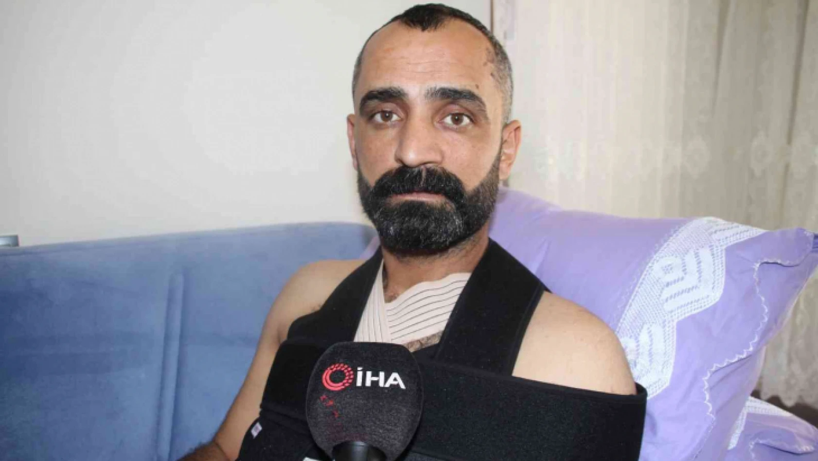 10'uncu kattan kadın düşen adam, hastaneden taburcu oldu