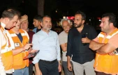 Başkan Şerifoğulları, kavşak çalışmasını inceledi