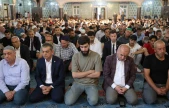 Bayram namazında camiler doldu