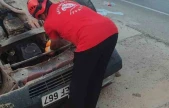 Elazığ'da otomobil takla attı: 6 yaralı
