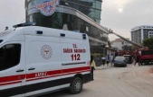 Elazığ'da plazada yangın paniği