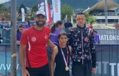 Elazığ'ın triatlonda ilk derecesi