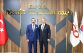 ETSO Başkanı Alan, Gaziantep Ticaret Odası Başkanı Yıldırım'ı ağırladı