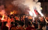 Galatasaray'ın şampiyonluğu Elazığ'da coşkuyla kutlandı