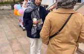 Palu'da doğal olan normal doğum temalı etkinlik