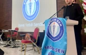 Sağlık-Sen Elazığ Üniversite Şubesi'nden Toplu Sözleşme Öncesi Talepler için Basın Açıklaması