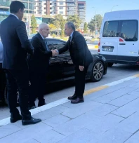 YRP Genel Başkan Vekili Devlet Eski Bakanı Günbey'den MKYK Üyesi Gül'e ziyaret