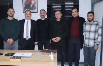 Başkan Alan'dan Aydın Ersöz'e Ziyaret