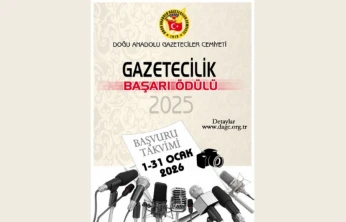 DAGC GAZETECİLERİ ÖDÜLLENDİRECEK